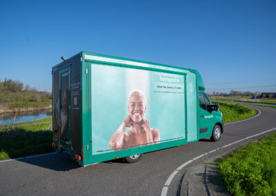 hansgrohe mobiele showroom