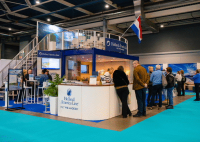 Holland America Line pop up event container