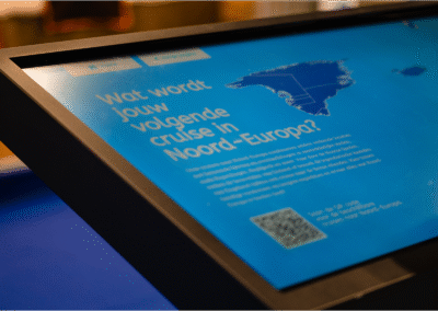 Holland America Line pop up event container