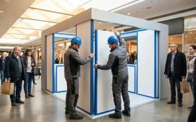 Hoe snel is een mobiele pop-up store operationeel na bestelling?