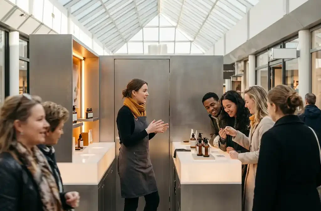Wat kost een mobiele pop-up store huren inclusief inrichting?