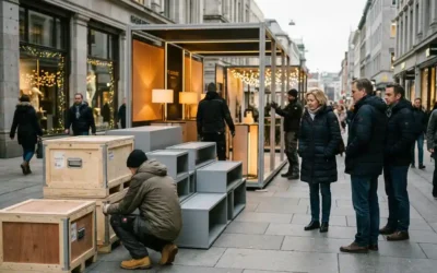 Wat zijn de logistieke uitdagingen van een pop-up store?
